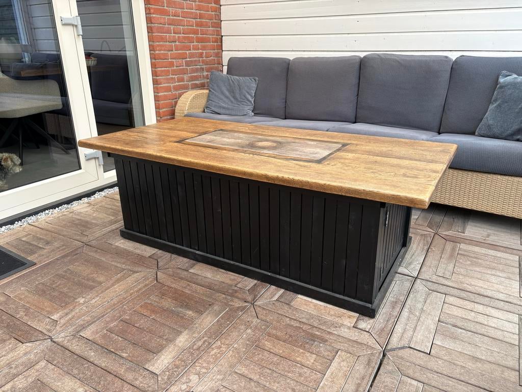 Vuurtafel - zonder haard element! Plantenbak, Ophalen, Gebruikt