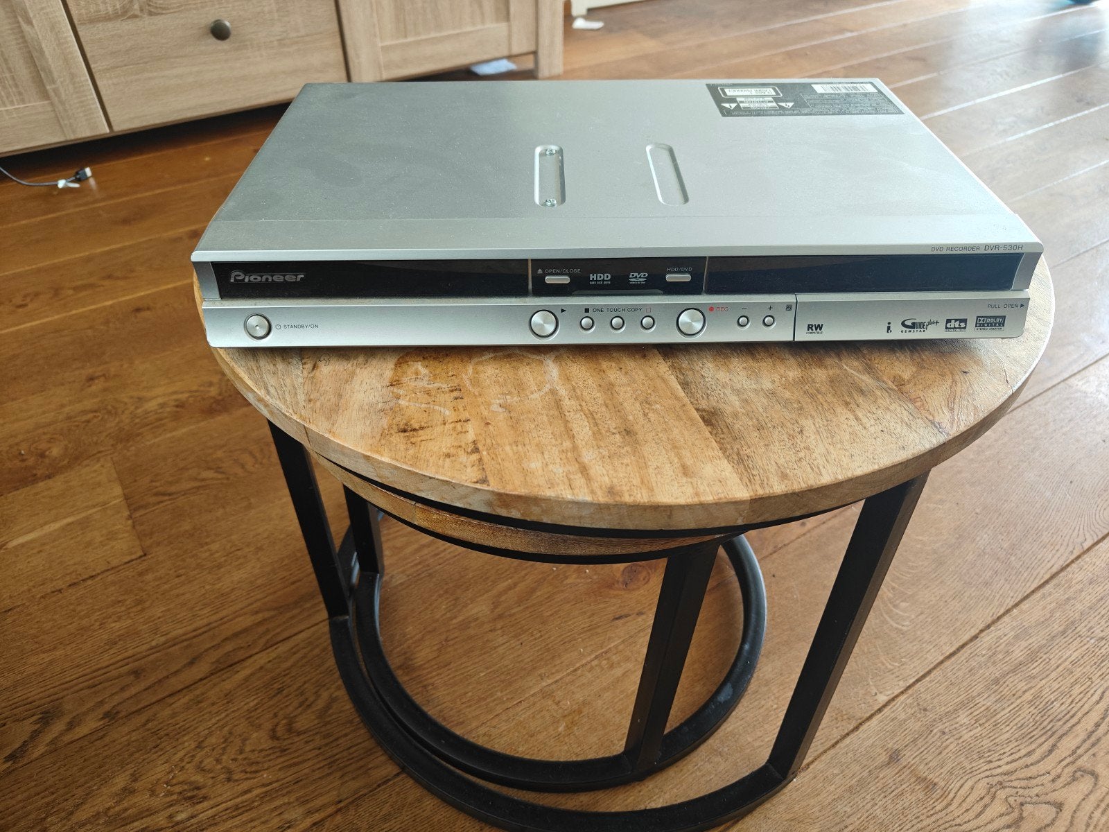 Pioneer DVR 530W DVD en HDD recorder, Audio, Tv en Foto, Dvd-spelers, Met harddisk, Dvd-recorder, Ophalen of Verzenden, Zo goed als nieuw