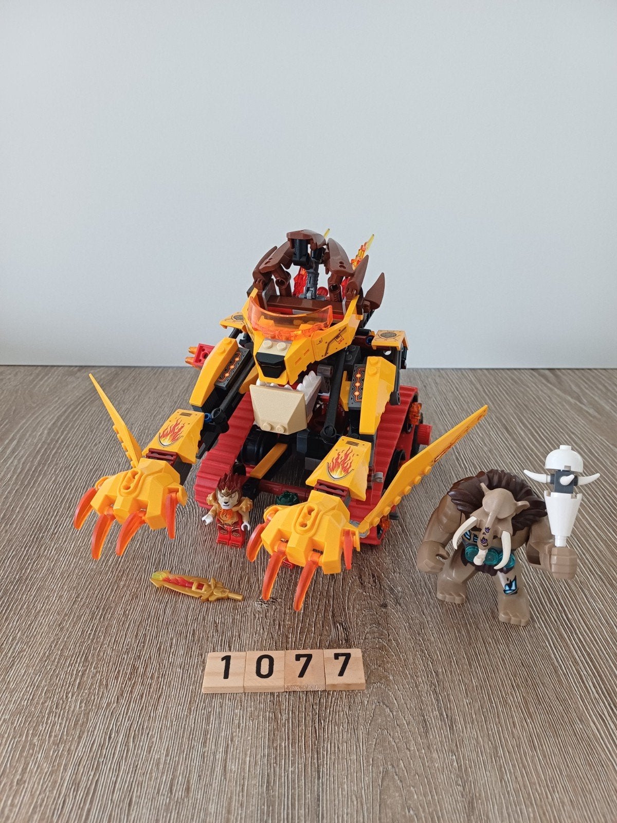 Lego Chima Laval's Fire Lion 70144, Ophalen of Verzenden, Gebruikt
