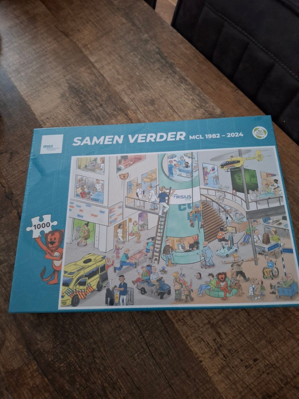 mcl puzzel  samen verder, Hobby en Vrije tijd, Ophalen of Verzenden, Minder dan 500 stukjes, Nieuw