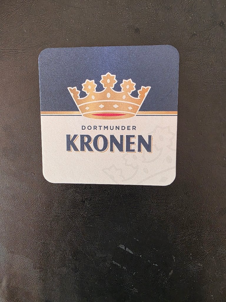 Bierviltje Dortmunder, Verzamelen, Ophalen of Verzenden, Zo goed als nieuw, Viltje(s), Overige merken