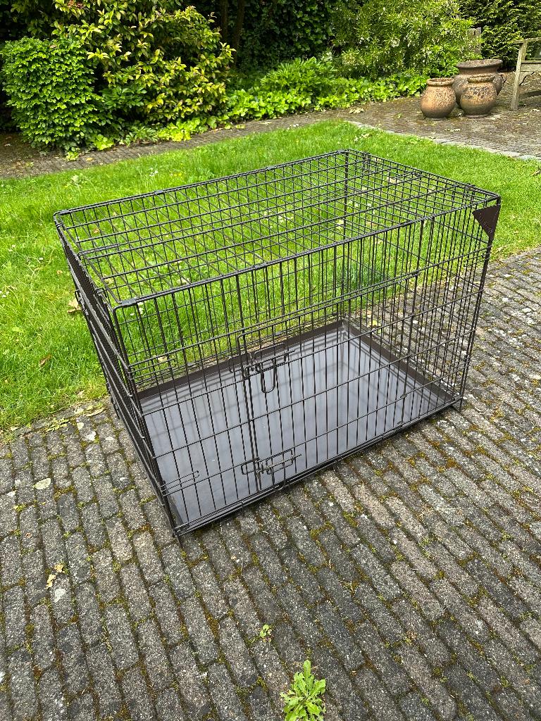 hondenbench, Dieren en Toebehoren, Ophalen, Zo goed als nieuw