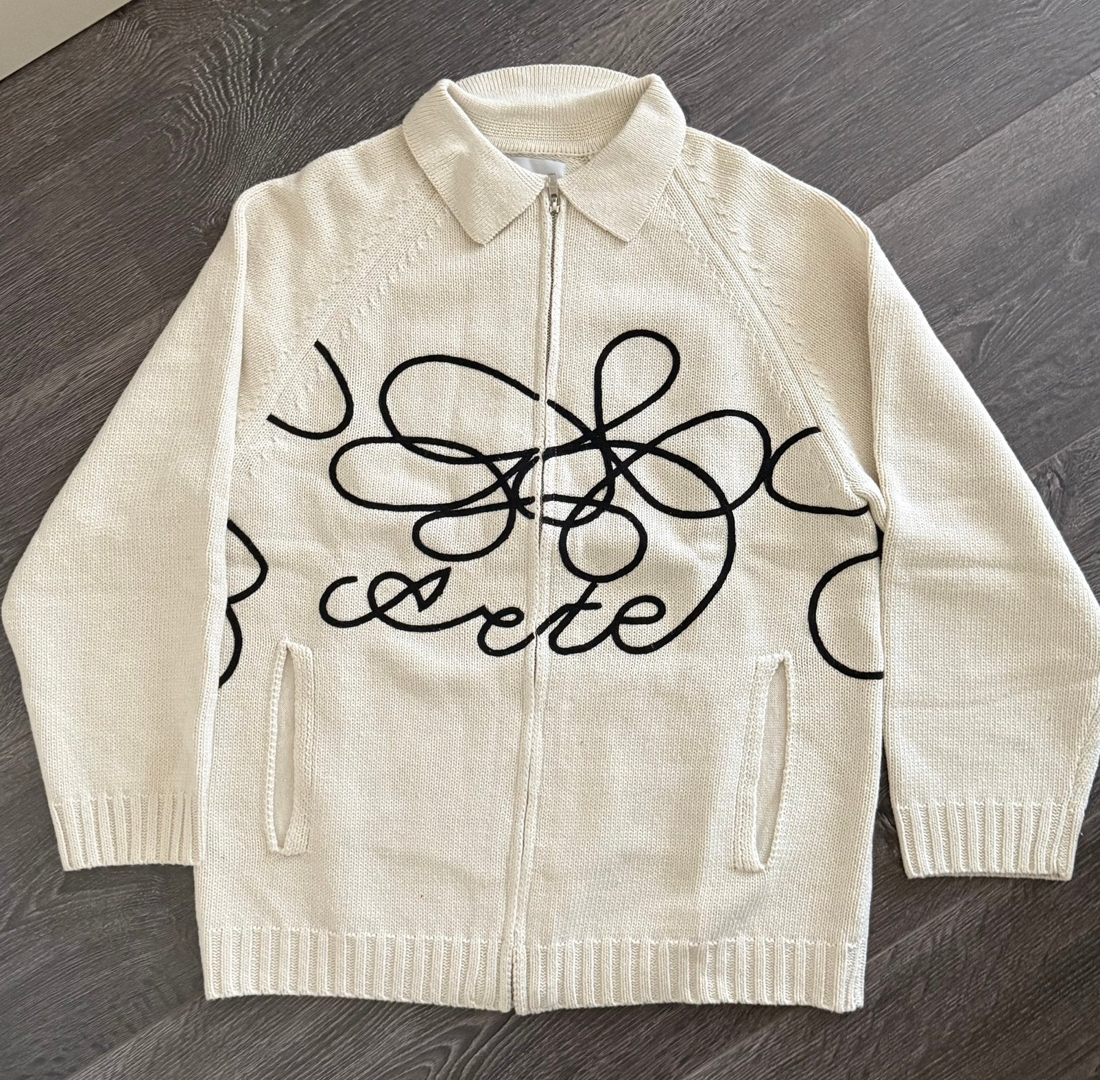 Arte jacket met rits, Ophalen of Verzenden, Zo goed als nieuw, Maat 48/50 (M), Beige
