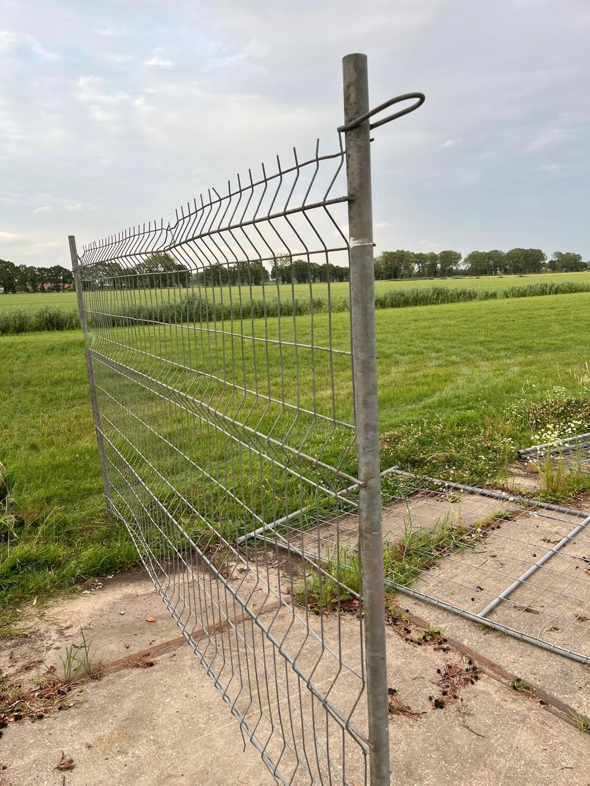 Bouwhekken, Tuin en Terras, Tuinhekken en Hekwerk, Ophalen, Gebruikt, IJzer, Overige typen