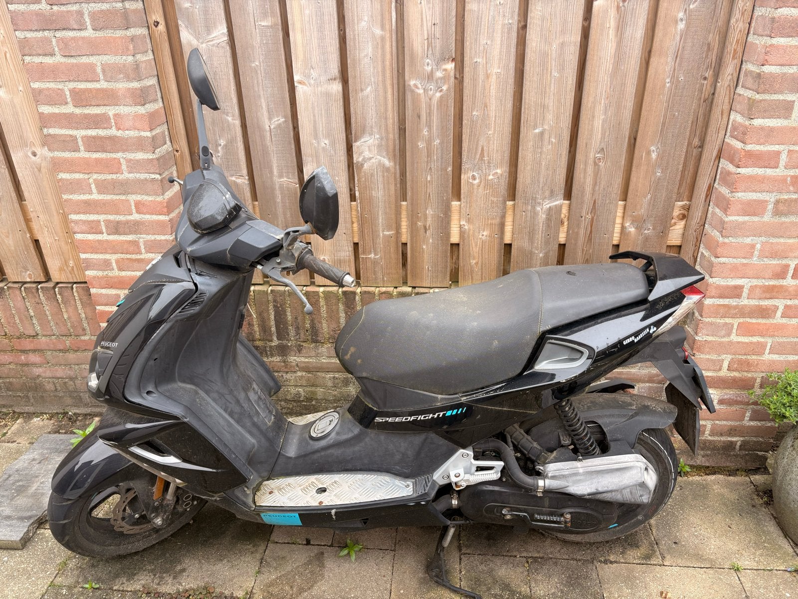 Peugeot Speedfight Scooter Opknapper - Zwart, Ophalen of Verzenden, Gebruikt, Benzine, Speedfight