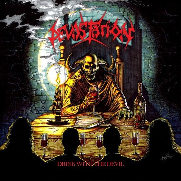 DEVASTATIÖN - Drink With The Devil (Splatter Vinyl), Ophalen of Verzenden, Nieuw in verpakking