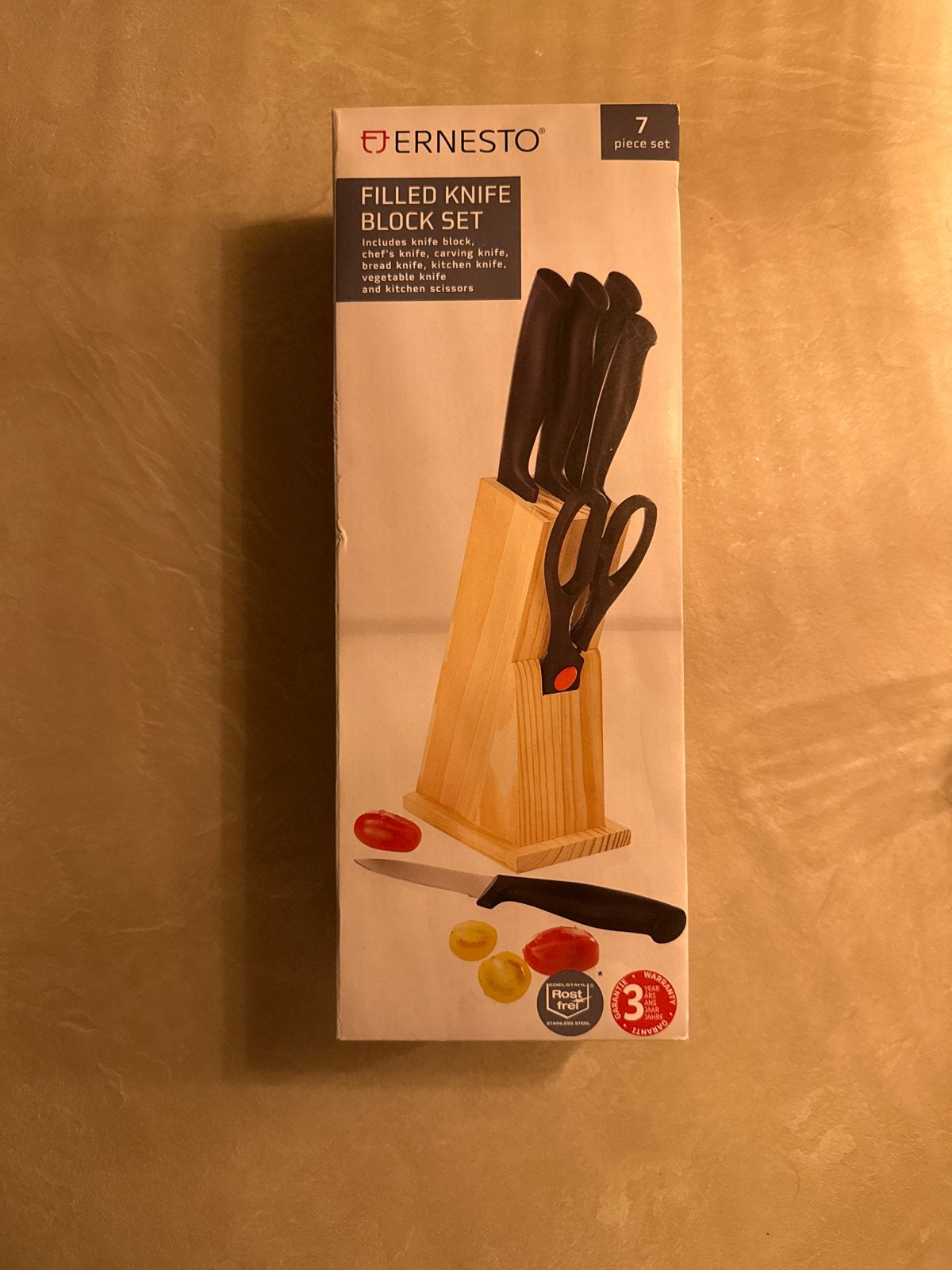 Nieuw Messenset - Ideaal voor Camping & Buitenkeuken, Ophalen, Ernesto, Overige typen, Nieuw