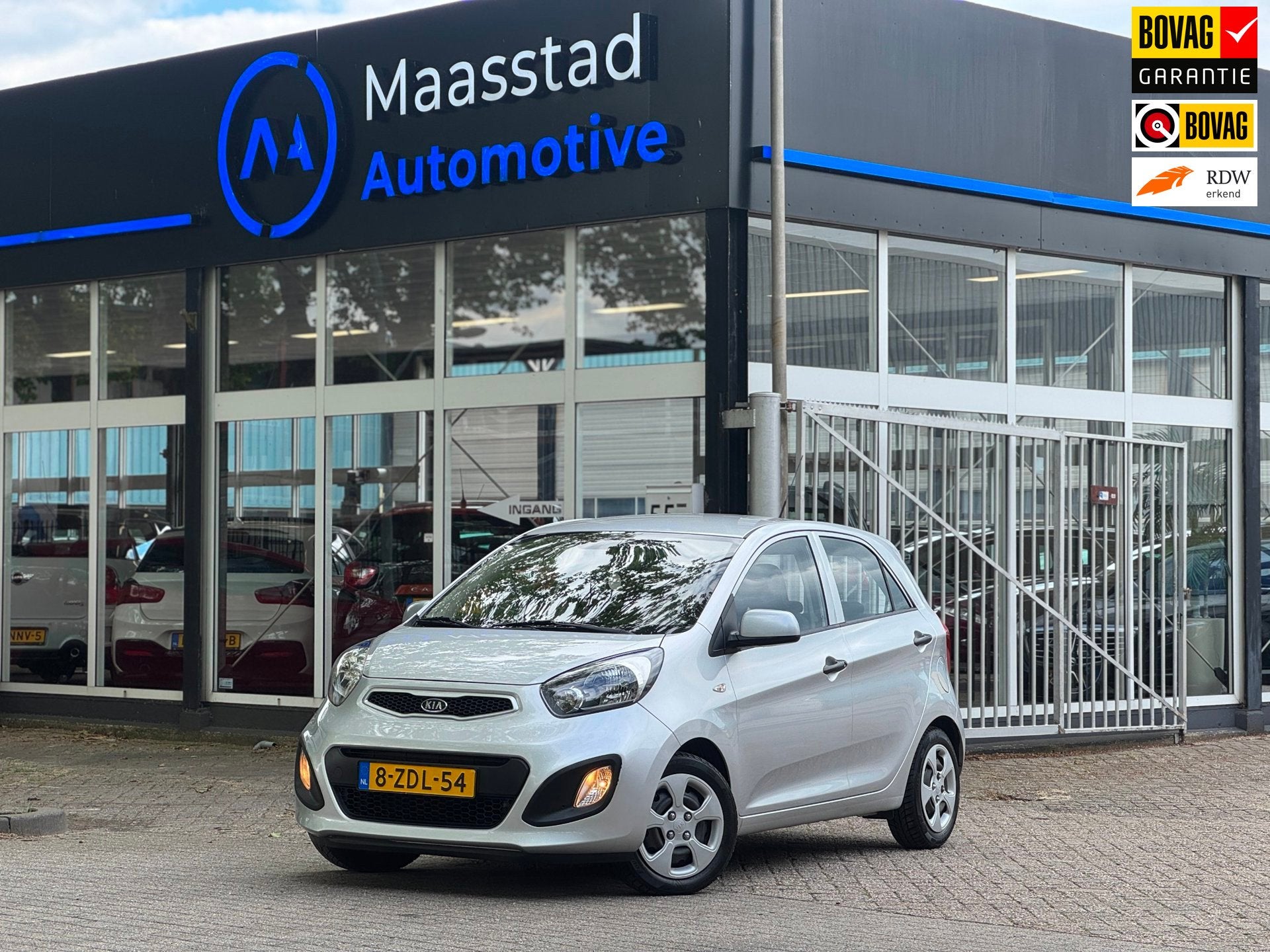 Kia Picanto 1.0 CVVT Comfort Pack Nieuwe APK 5 drs airco, Voorwielaandrijving, Stof, Gebruikt, 400 kg
