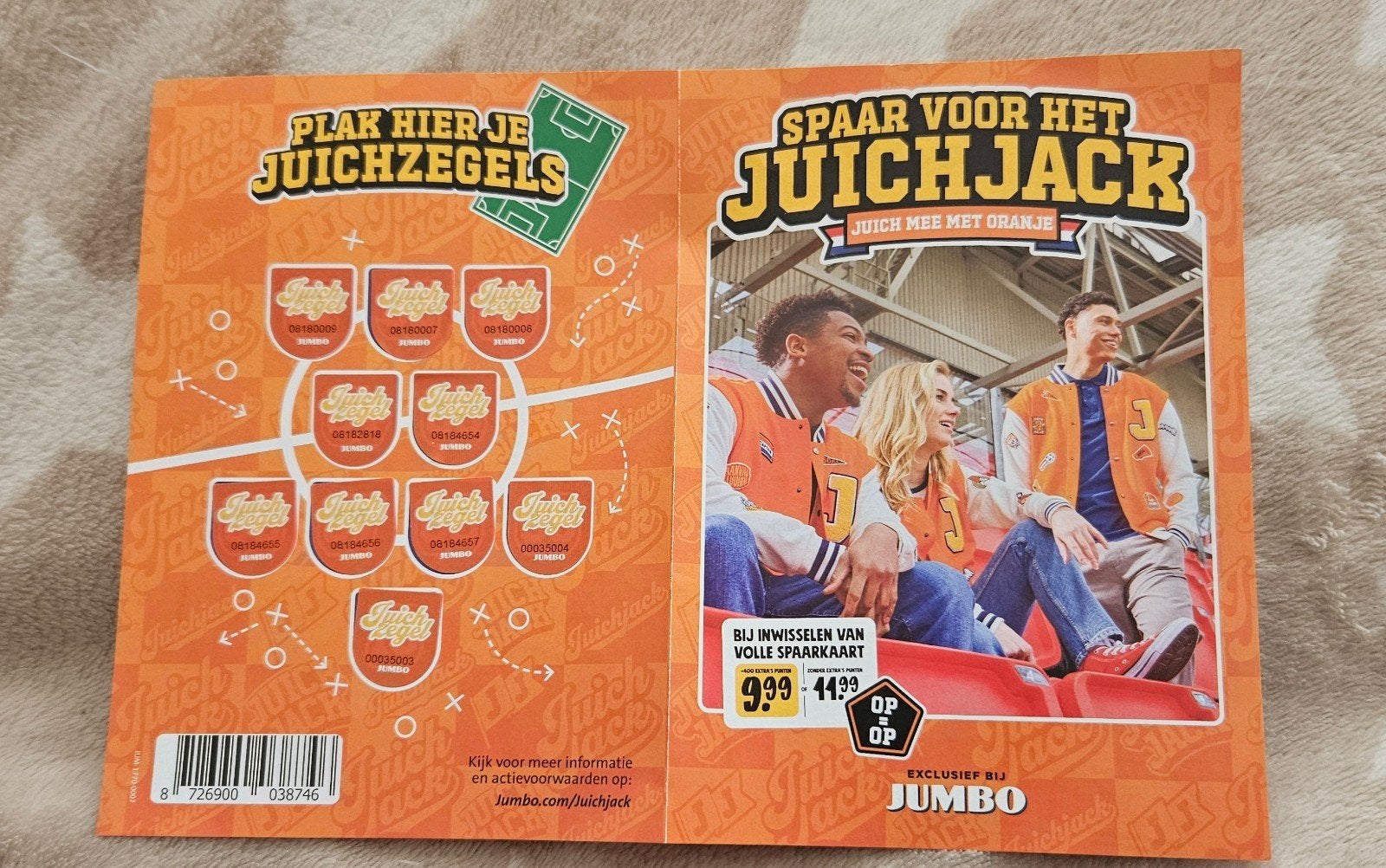 juichjack volle kaart zegels & volle digitaal leuk  kadotip, Jumbo, Ophalen