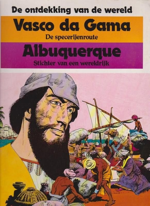 Jean Olliver # Vasco da Gama en Albuquerque, Eén stripboek, Ophalen of Verzenden, Zo goed als nieuw