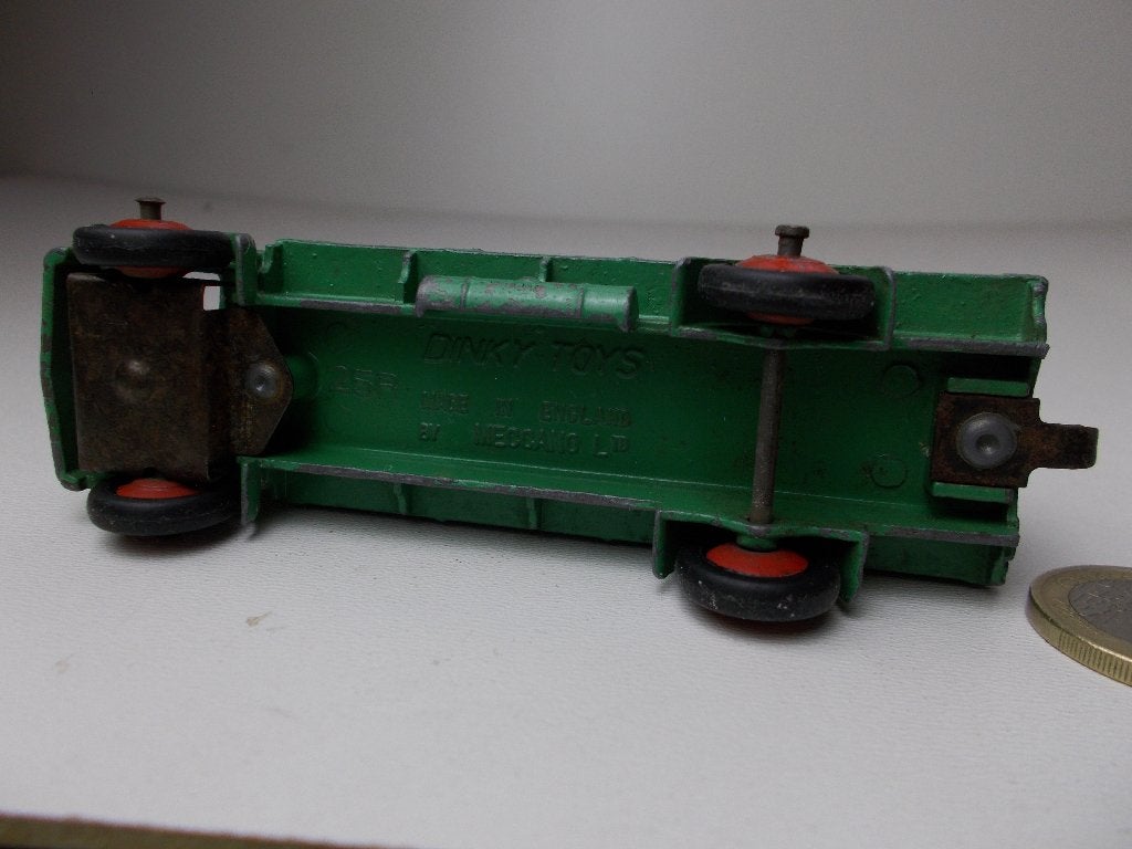 1948 Dinky Toys 25R LEYLAND FORWARD CONTROL LORRY (Green), Ophalen of Verzenden, Gebruikt, Bus of Vrachtwagen, Dinky Toys