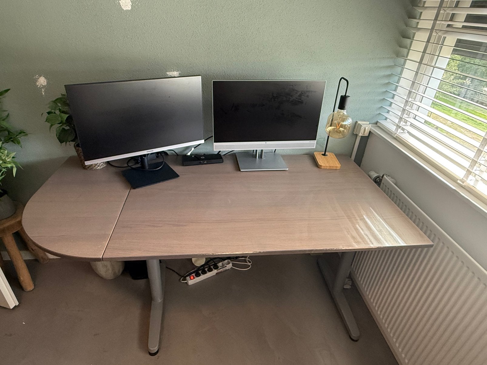 Houten bureau, Ophalen, Gebruikt