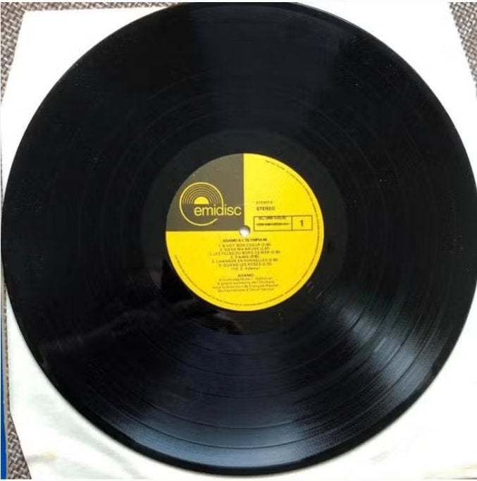 I1. LP Adamo en Direct de Lolympia, LP, Pop, Ophalen of Verzenden, Zo goed als nieuw