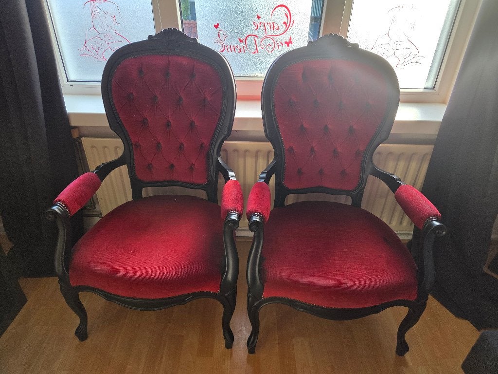 2 Barok stoelen, Ophalen