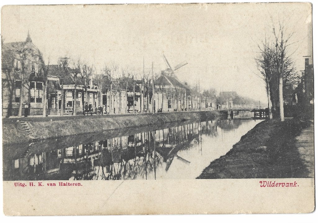 Wildervank, Verzenden, 1920 tot 1940, Ongelopen, Groningen