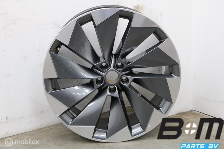 ORIGINEEL! 1 losse 21 inch velg Skoda Enyaq! 5LA601025BL, Gebruikt, Velg(en)