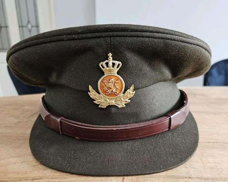 Nederlandse militaire uniformpet., Verzamelen, Militaria | Algemeen, Overige soorten, Helm of Baret, Duitsland, Ophalen of Verzenden