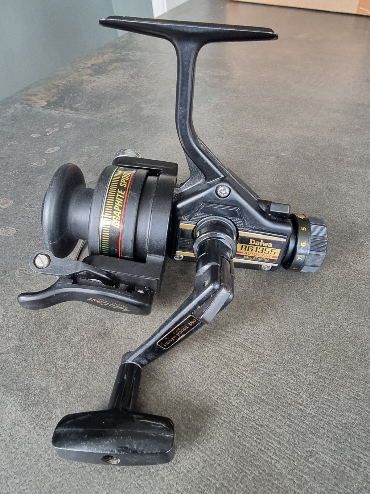 Werpmolen Daiwa RG1355 Auto cast, Watersport en Boten, Ophalen of Verzenden, Molen