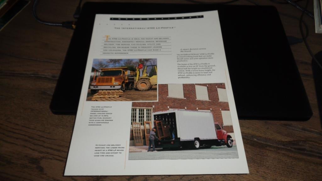 USA Folder INTERNATIONAL  4700, Verzenden, Nieuw, Overige merken