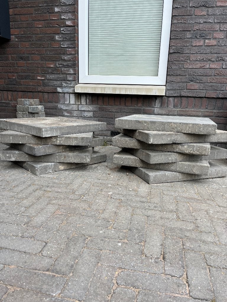 Betontegels 60x60, Ophalen, Beton, Terrastegels