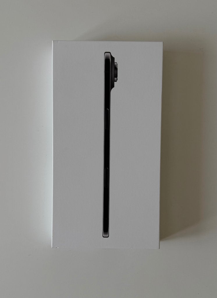 Apple iPhone 17 Air 256GB Zwart lege doos, Ophalen of Verzenden, Zo goed als nieuw, Apple, Zwart