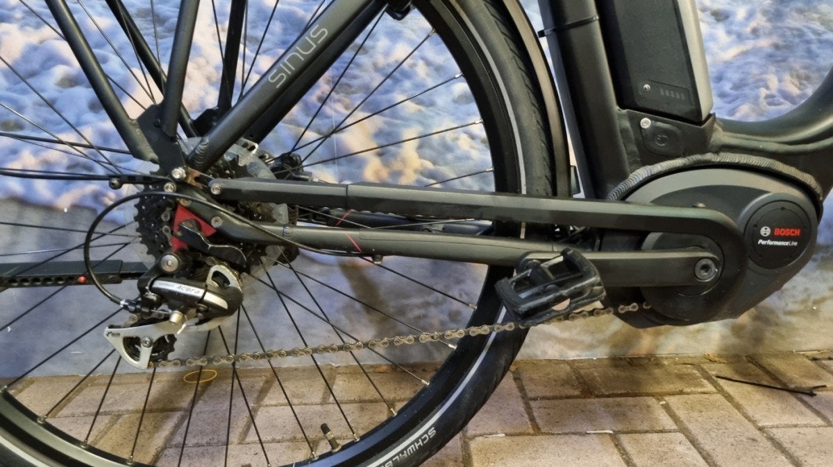 Foto 5 van Winora 08, Bosch Performance Line middenmotor, sportieve