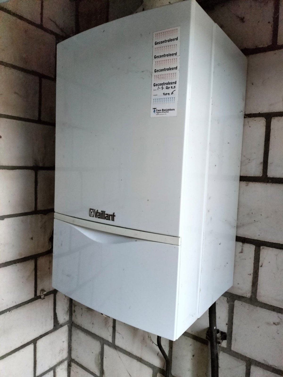 Vaillant HR ketel 45 KW, Ophalen, Gebruikt, Propaan of Butaan, 6 t/m 10 jaar oud