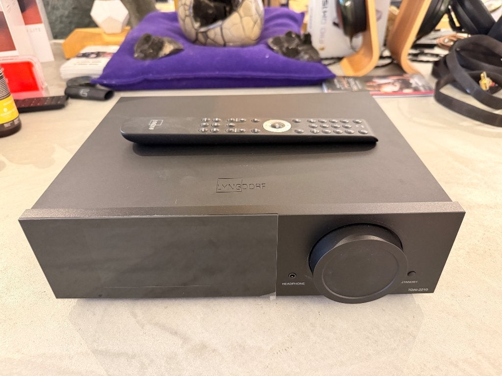Lyngdorf TDAI-2210 Streaming Amplifier – zwart – winkeldemo, Ophalen, ., Zo goed als nieuw, .