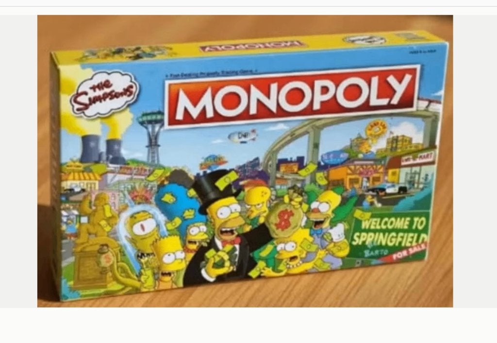 Monopoly The Simpsons (Engels), Ophalen of Verzenden, Nieuw