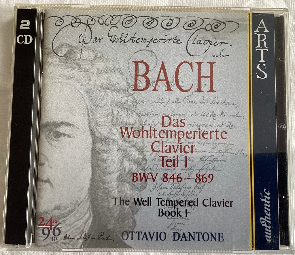 Bach Das Wohltempierte Clavier Teil 1 2xCD, Gebruikt, Boxset, Overige typen, Ophalen of Verzenden