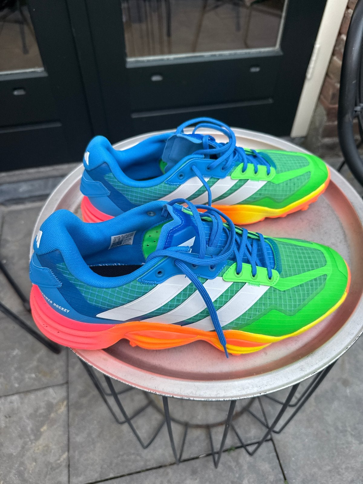 Adipower 4 adidas hockeyschoenen maat 47 1/3, Ophalen of Verzenden, Nieuw, Schoenen