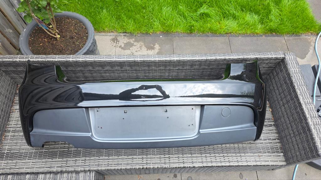 BMW E87 M-achterbumper kleurcode 475, Auto-onderdelen, Ophalen, Gebruikt, Achter, Bumper