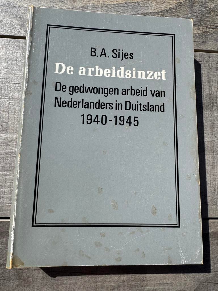 De Arbeidsinzet: Gedwongen arbeid in Duitsland 1940-1945, Ophalen of Verzenden, 20e eeuw of later, Gelezen