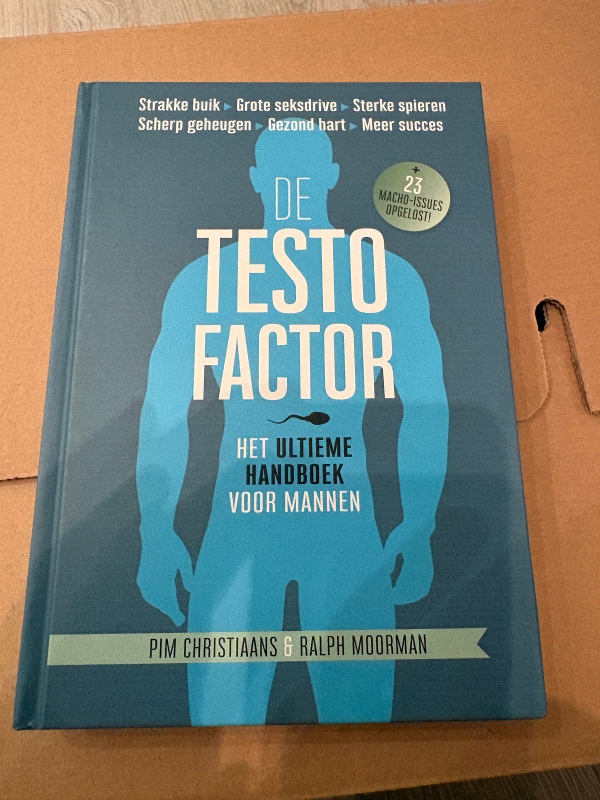 De Testo Factor: Het Ultieme Handboek voor Mannen, Ophalen of Verzenden, Zo goed als nieuw, Gezondheid en Conditie