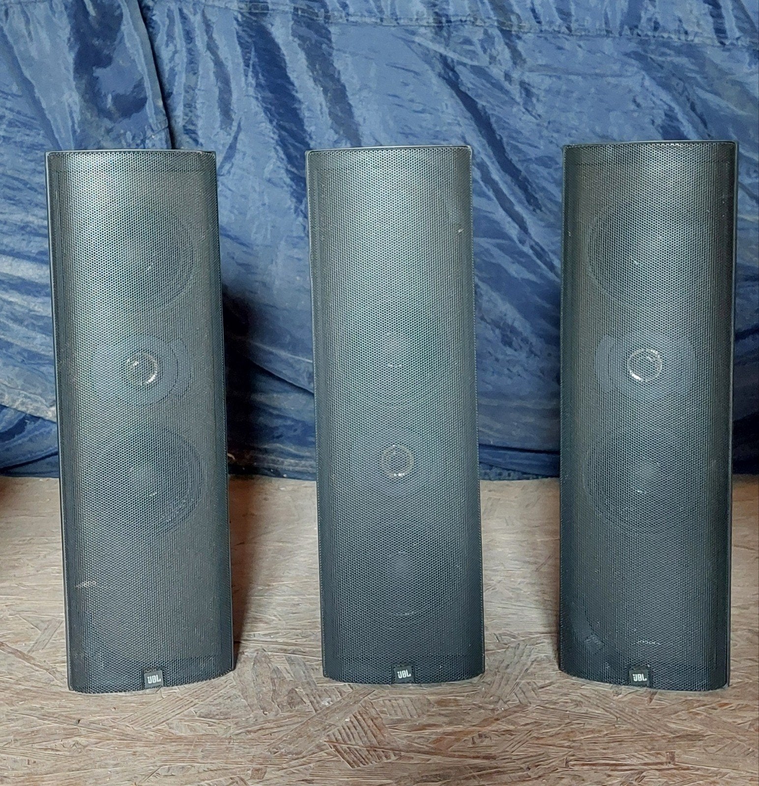 4 x Jbl sat 20 10-120 watt 8 ohm 35x11 cm, Audio, Tv en Foto, Luidsprekers, Ophalen of Verzenden, Gebruikt, 60 tot 120 watt, JBL