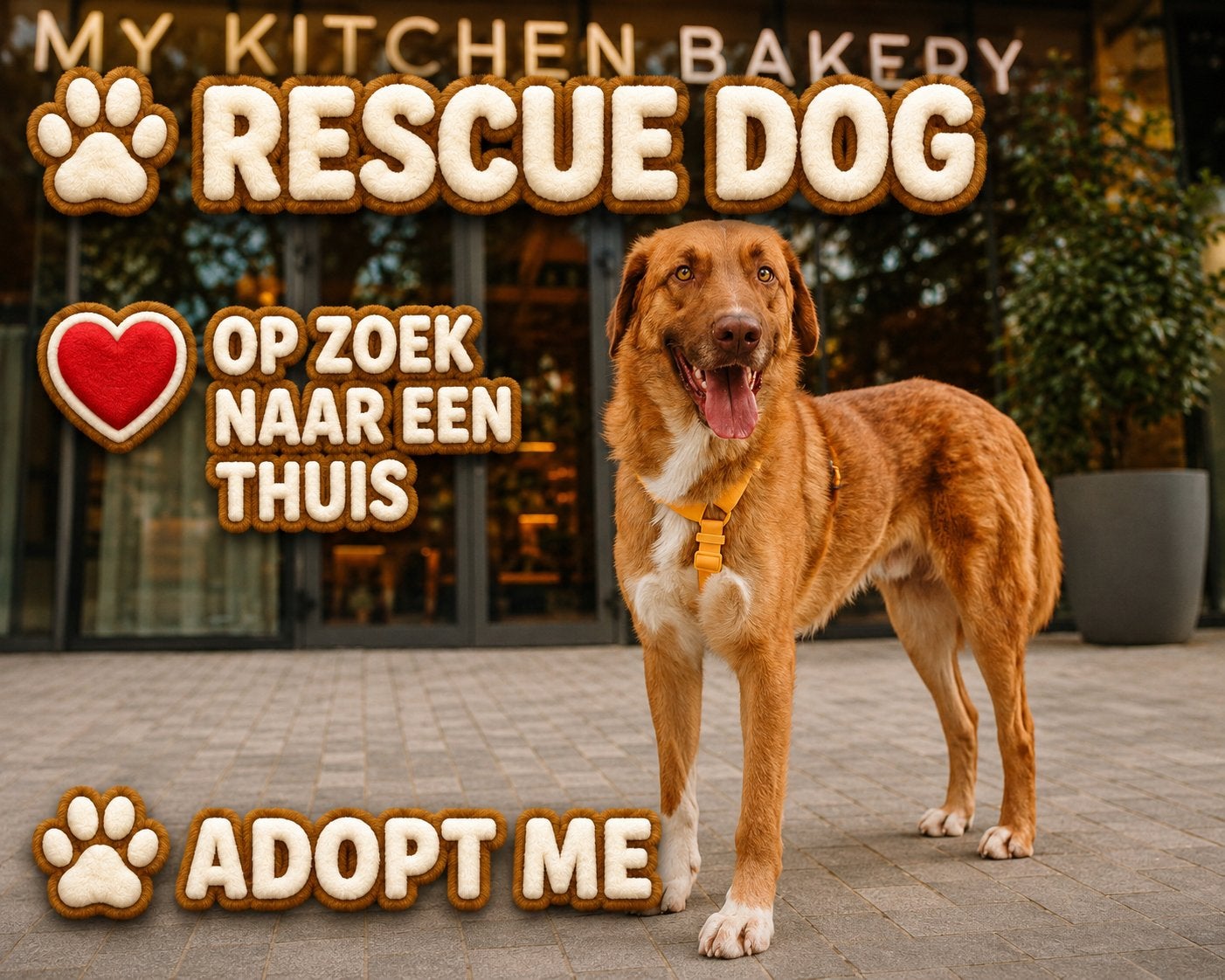 Redmond zoekt een thuis, Particulier, Reu, 1 tot 2 jaar, Eén hond
