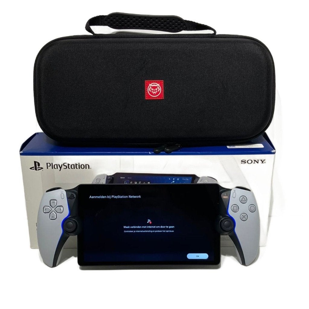 Playstation Portal Voor PS5 Wit ZGAN in Doos + Hoes, Ophalen of Verzenden, Zo goed als nieuw