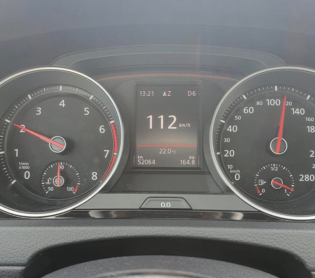 Instrumentenpaneel Golf 7.5 GTI kleuren scherm incl inleren, Auto-onderdelen, Ophalen, Gebruikt, Volkswagen