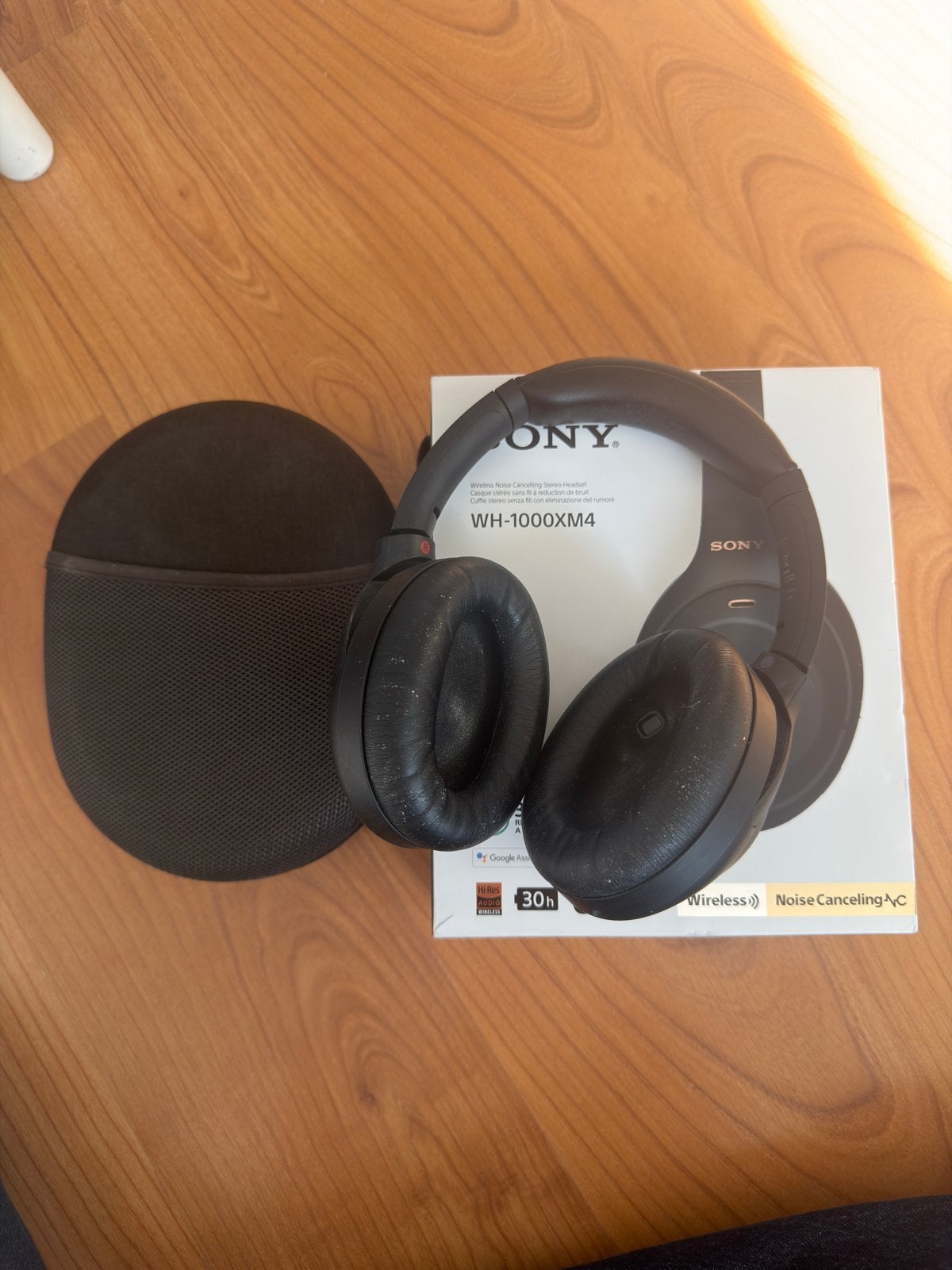 Sony wireless headphones - WH-1000XM4 - noice cancelling, Bluetooth, Ophalen of Verzenden, Zo goed als nieuw, Zwart