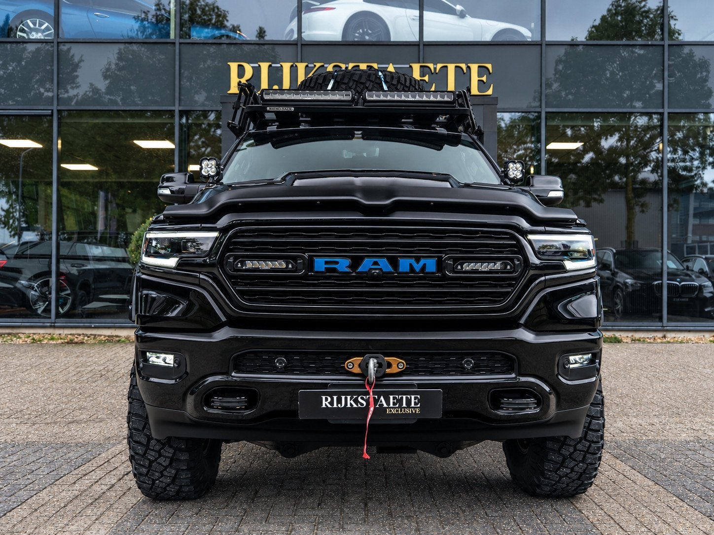 Dodge Ram 1500 4X4 5.7 V8 4x4 Crew Cab 5'7 Limited|EXCL BTW, Auto's, Automaat, Dealer onderhouden, Gebruikt, 5654 cc