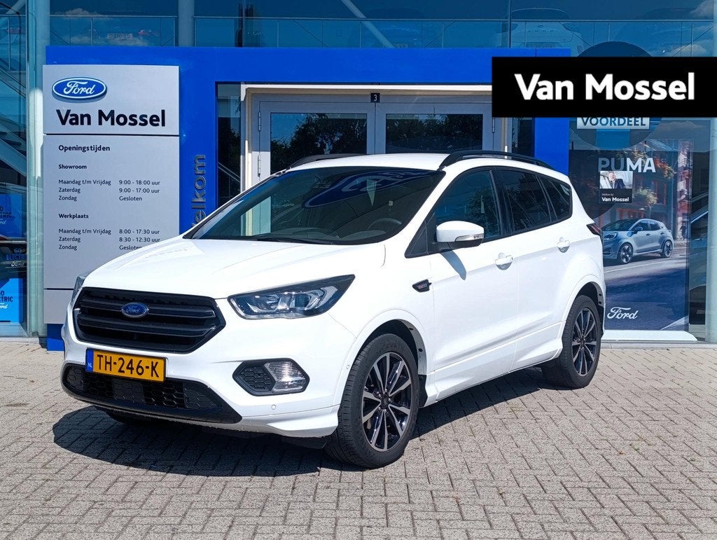 Ford Kuga 1.5 EcoBoost ST Line | Stoel-stuur/voorruitverwarm, 12 maanden, Euro 6, 4 cilinders, Leder en Stof