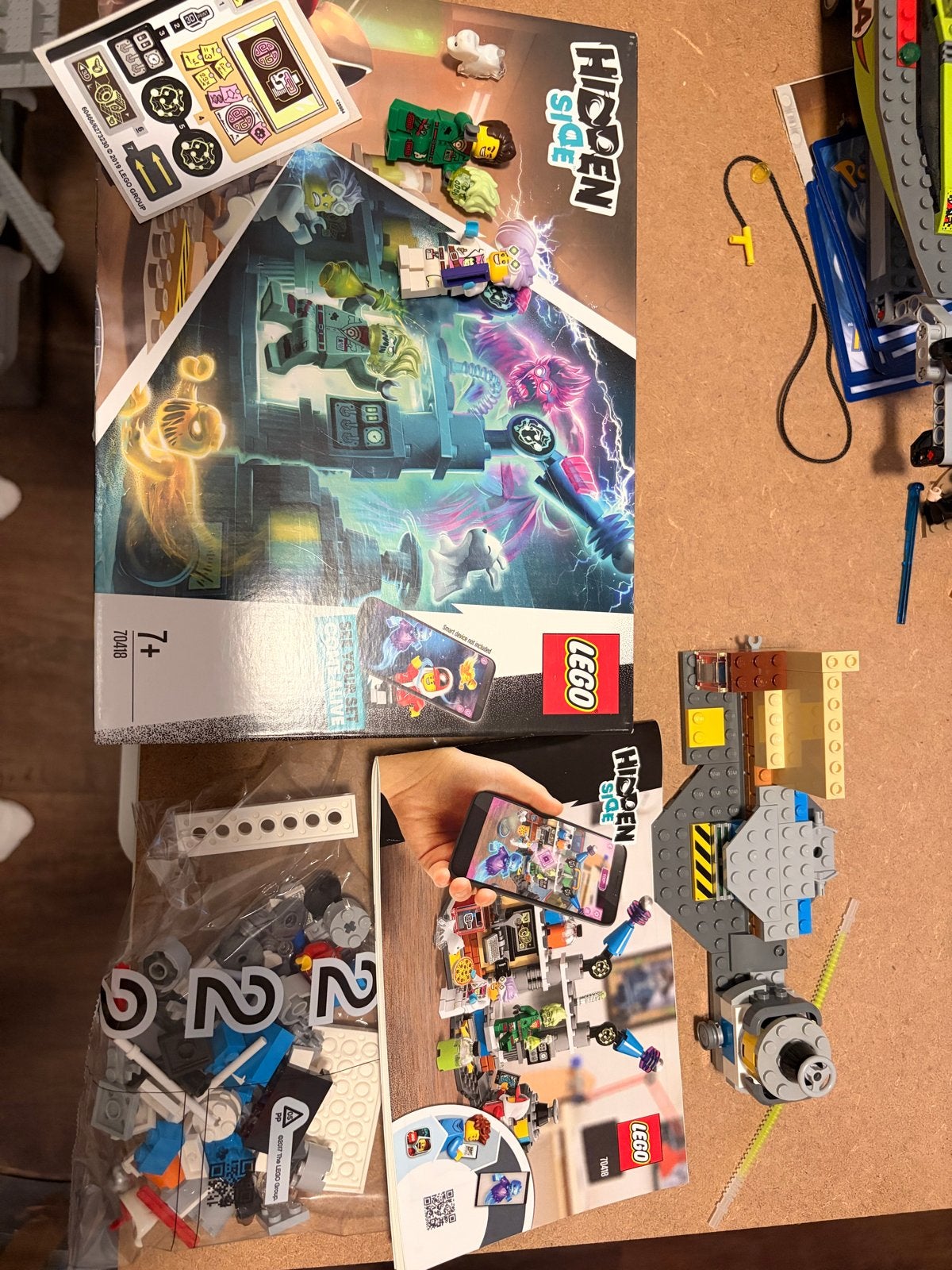Lego Hidden Side 70418 J.B.'s Spooklab, Kinderen en Baby's, Speelgoed | Duplo en Lego, Gebruikt, Overige thema's, Lego, Ophalen of Verzenden