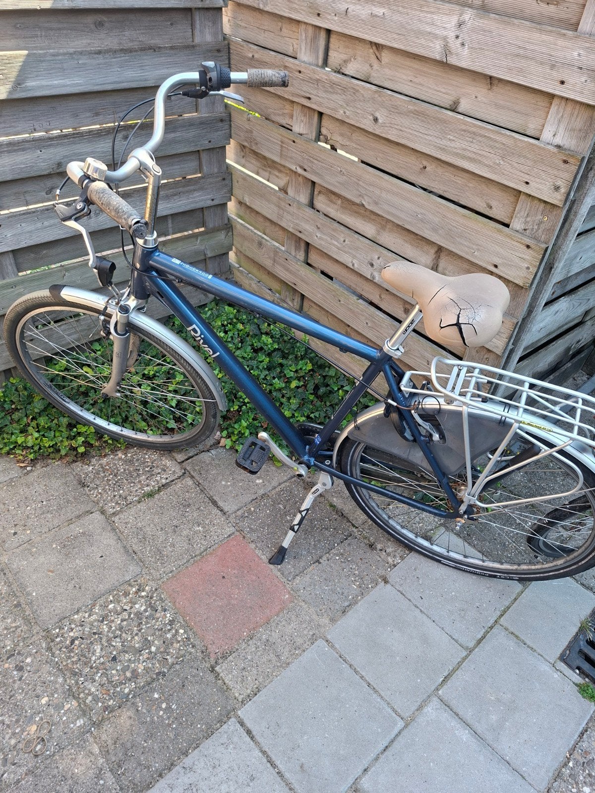 2 fietsen te koop, Gebruikt, Versnellingen, 57 tot 61 cm, Trommelrem