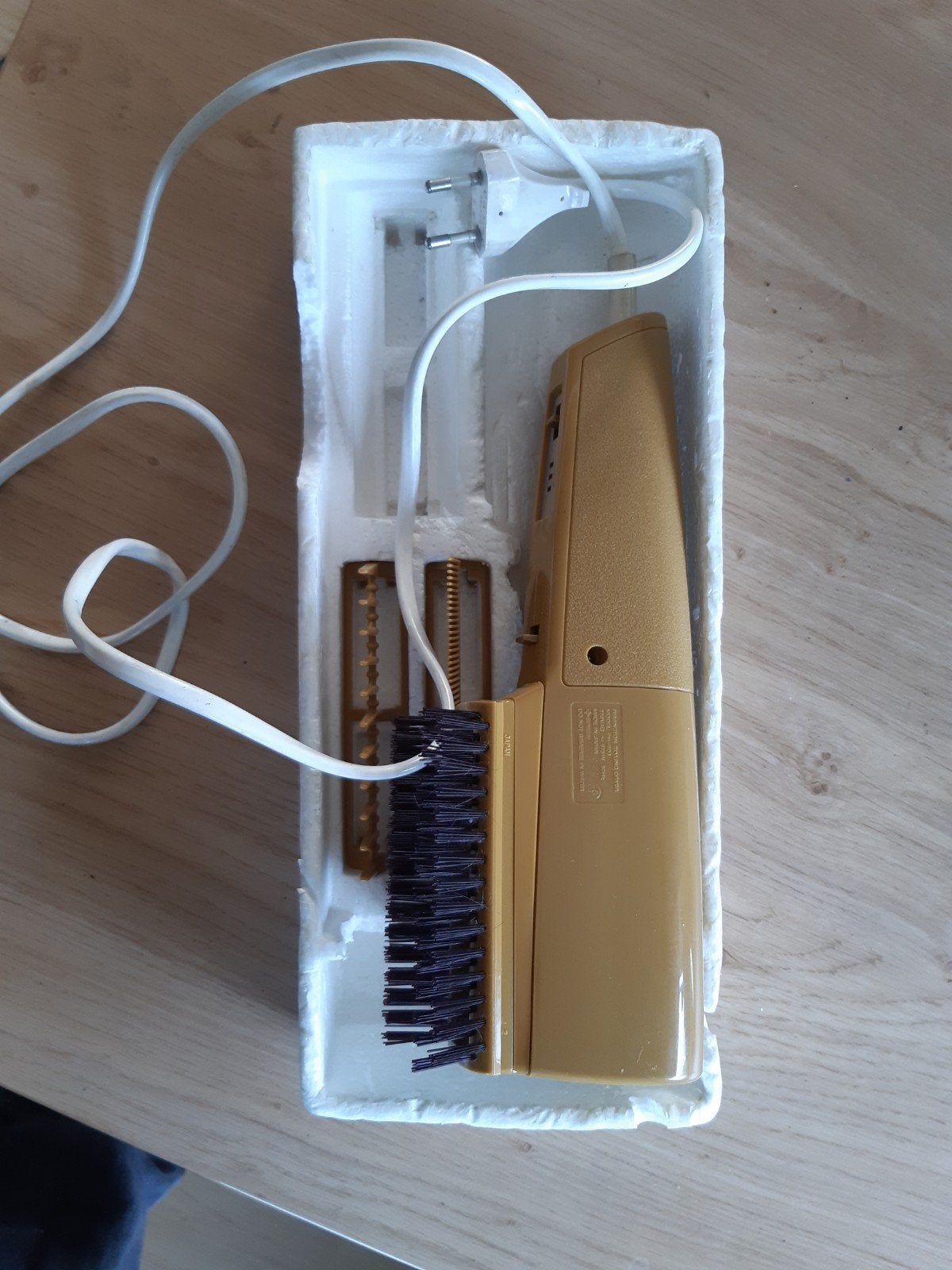 Vintage Remington 600 Föhnborstel - Haarverzorging, Ophalen of Verzenden, Zo goed als nieuw, Haarverzorging