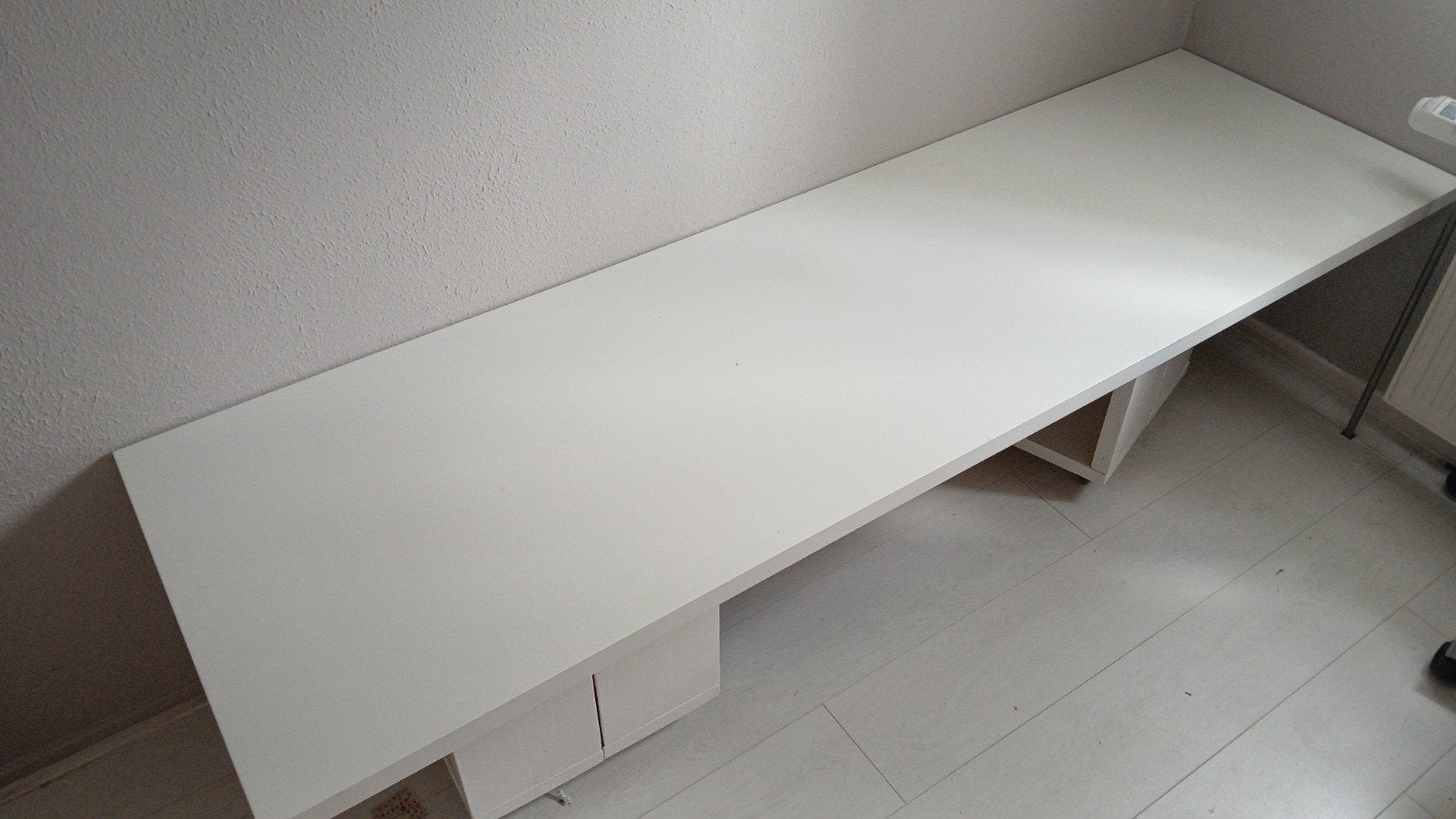 Bureaublad Ikea wit 200x60 cm, Ophalen