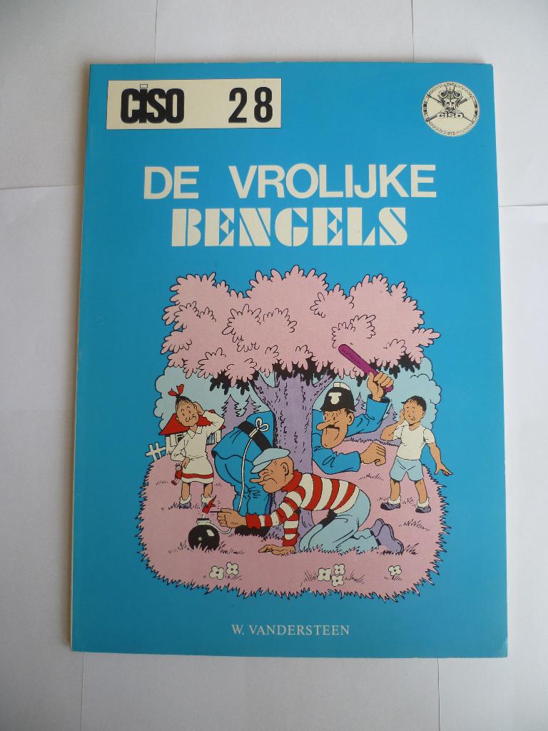 CISO UITGAVE 28"DE VROLIJKE BENGELS"UIT 1970, Boeken, Stripboeken, Gelezen, Eén stripboek, Ophalen of Verzenden