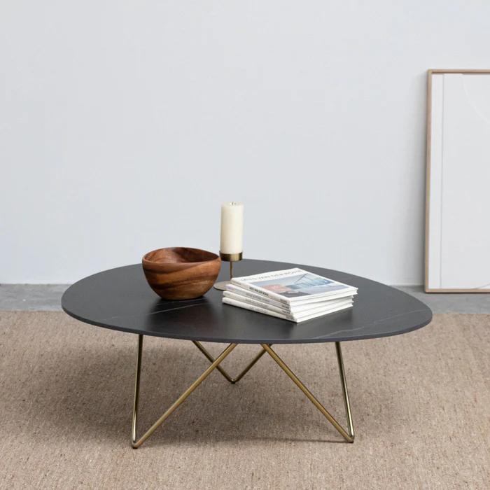 Furnified tafelpoten messing, Ophalen, Minder dan 50 cm, Zo goed als nieuw, Minder dan 50 cm