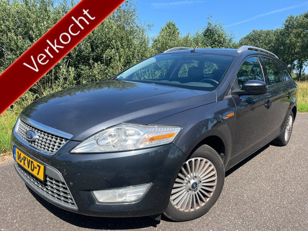 Ford Mondeo Wagon 1.6 | Clima | Cruise | Trekhaak | APK febr, Auto's, Ford, Gebruikt, 4 cilinders, Mondeo, Handgeschakeld