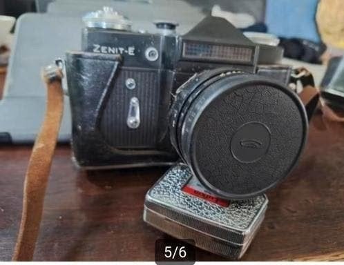Zenit-E Spiegelreflexcamera - Vintage Klassieker, Audio, Tv en Foto, Fotocamera's Analoog, Ophalen of Verzenden, Gebruikt, Spiegelreflex