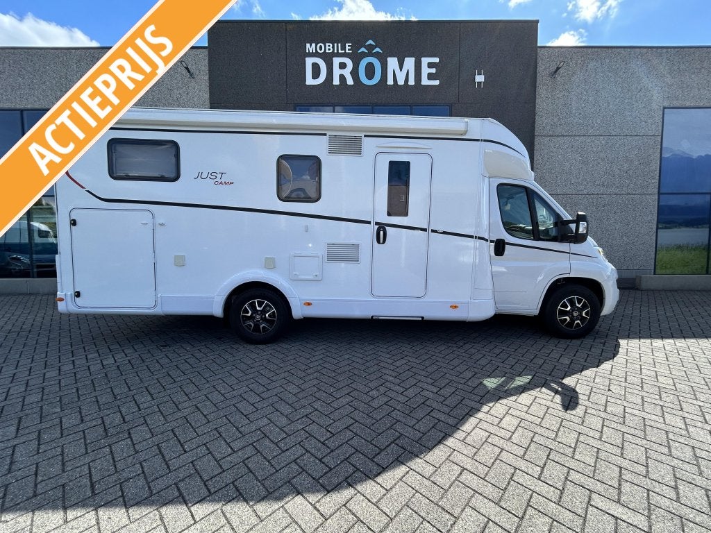 Dethleffs Just Camp 7052 EB Enkele Bedden, Ringverwarming, Bedrijf, ABS, Koelkast